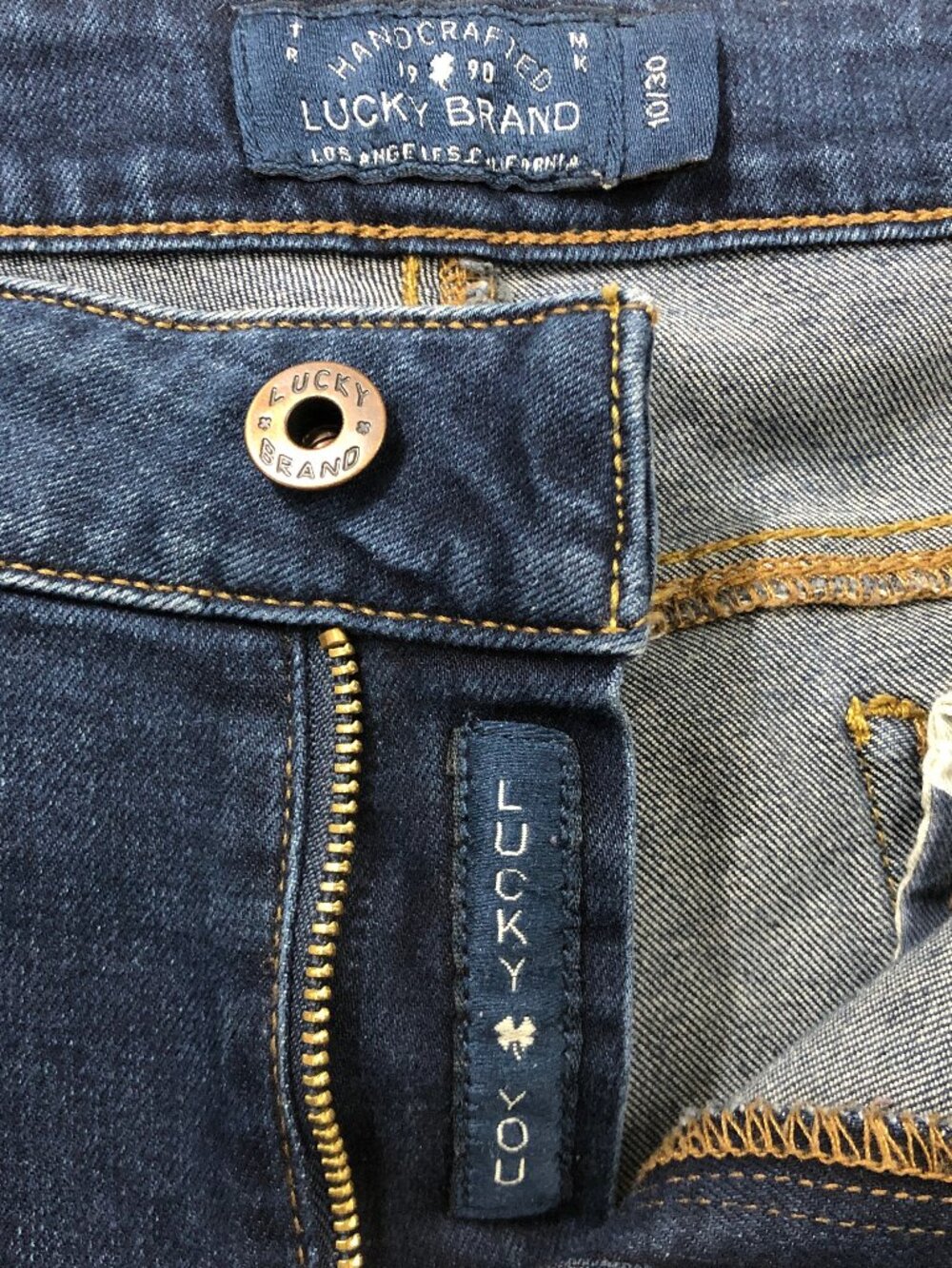 Lucky Brand Lolita Skinny Jeans Womens 10/30 Dark Wash Blue Denim Mid Rise - Picture 7 of 13